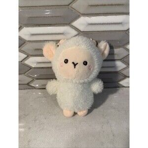 Kawaii Fluffy Soft Animal Sheep Plush Keychain – Limited Edition